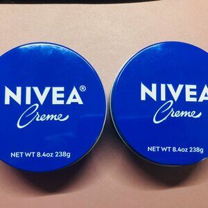 2 - NIVEA Creme 8.4 oz Tin
